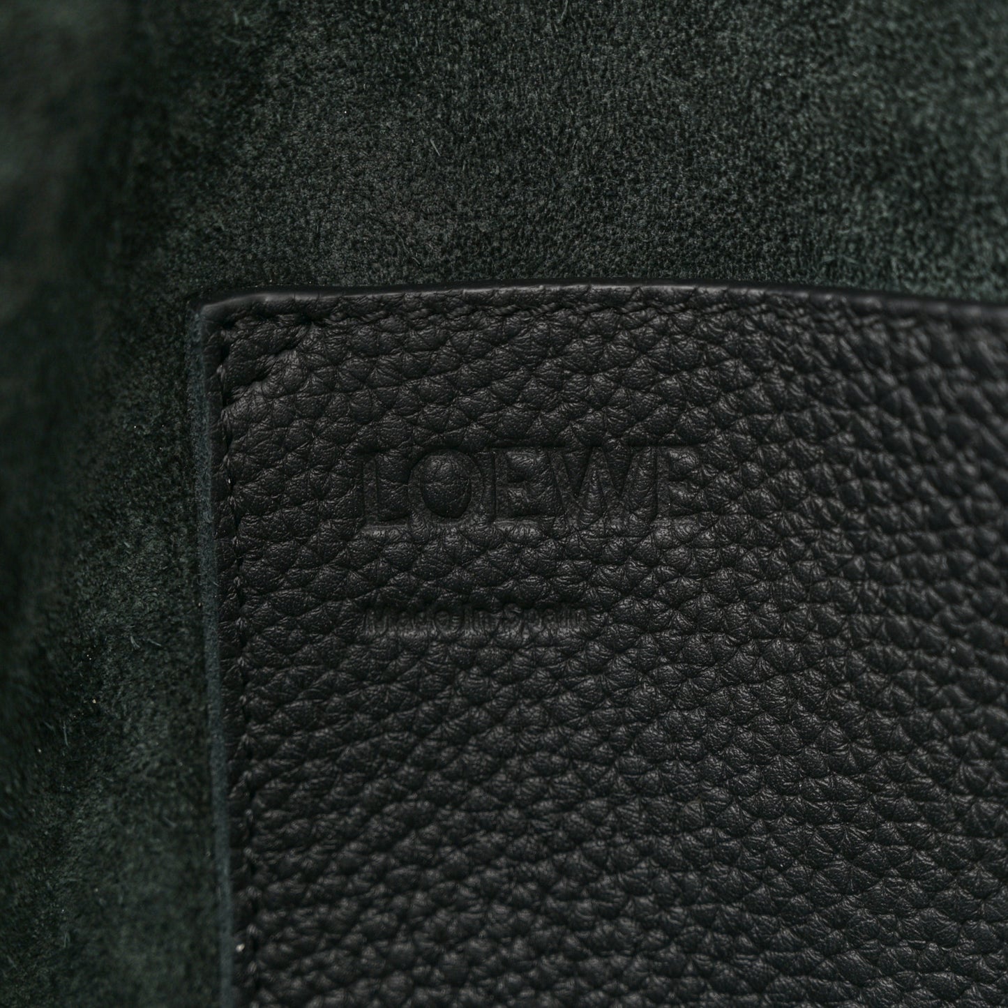 Nappa Calfskin Small Balloon Bag Black