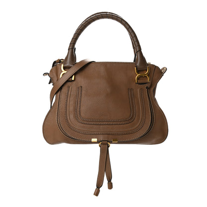 Chloe Calfskin Medium Marcie Satchel Nut 1 of 13