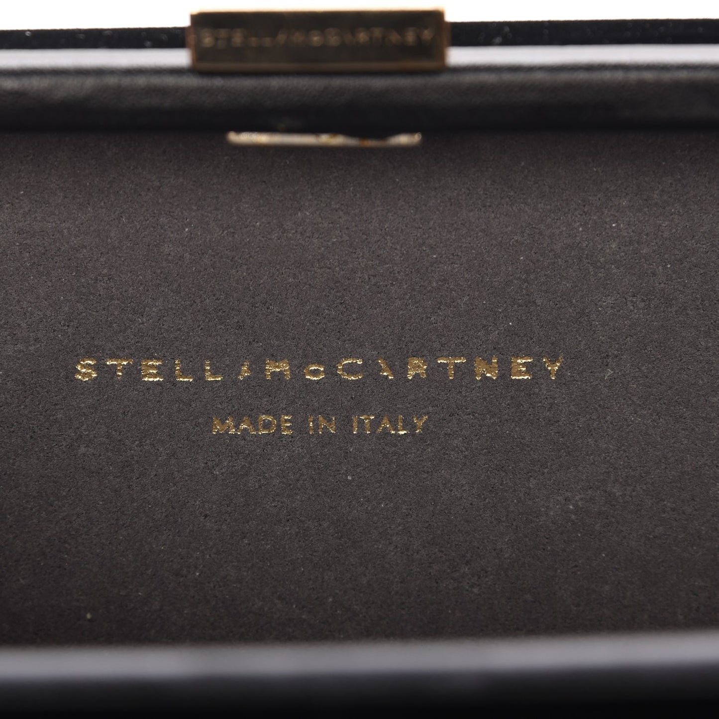 Velvet Pearl Knuckle Clutch Black