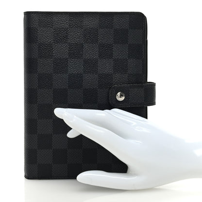 Louis Vuitton Damier Graphite Medium Ring Agenda Cover 2 of 7