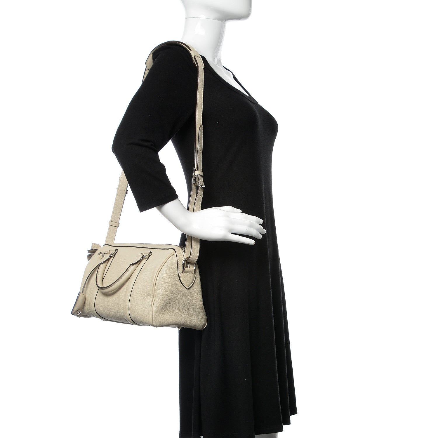 Louis Vuitton Veau Cachemire SC Bag BB Blanc Casse 2 of 12