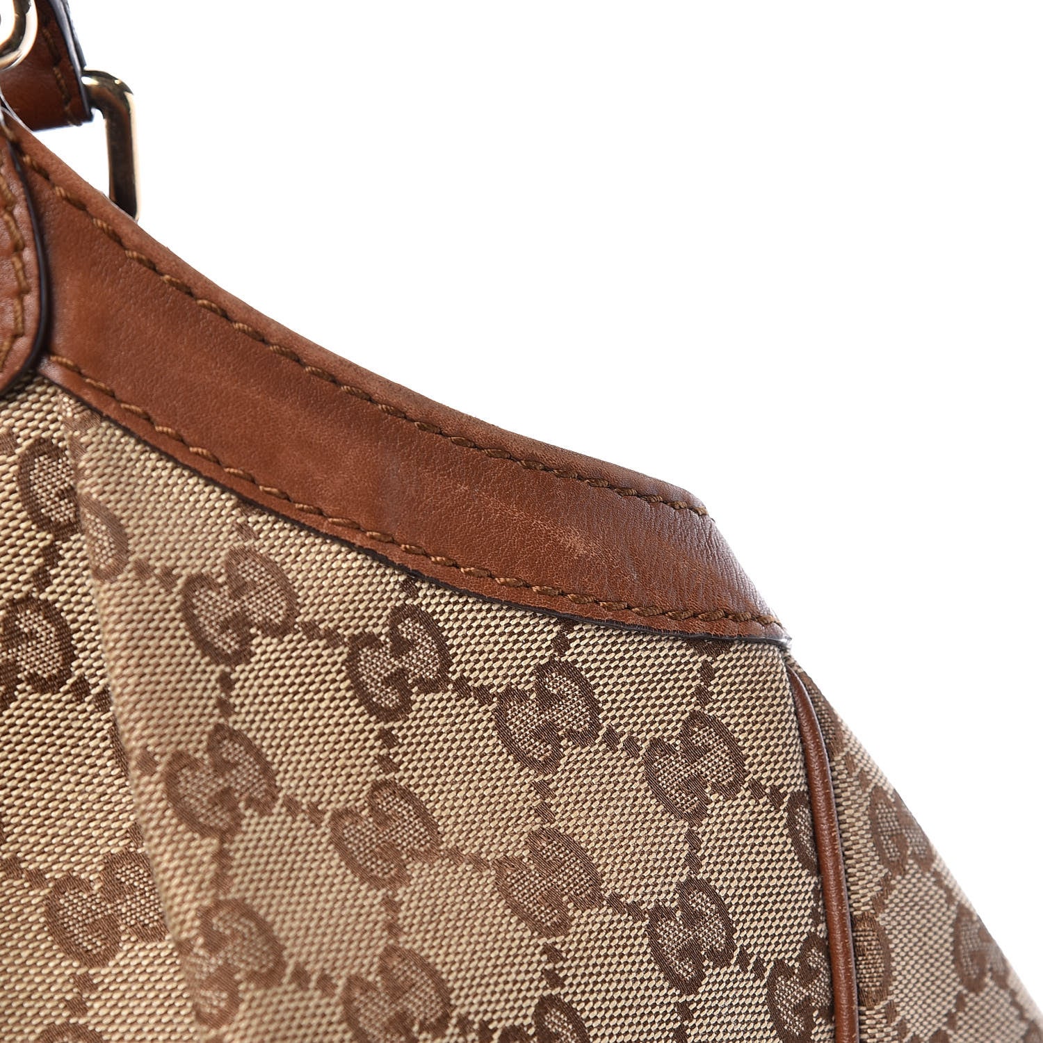 Gucci Monogram Large Sukey Tote Brown 10 of 27
