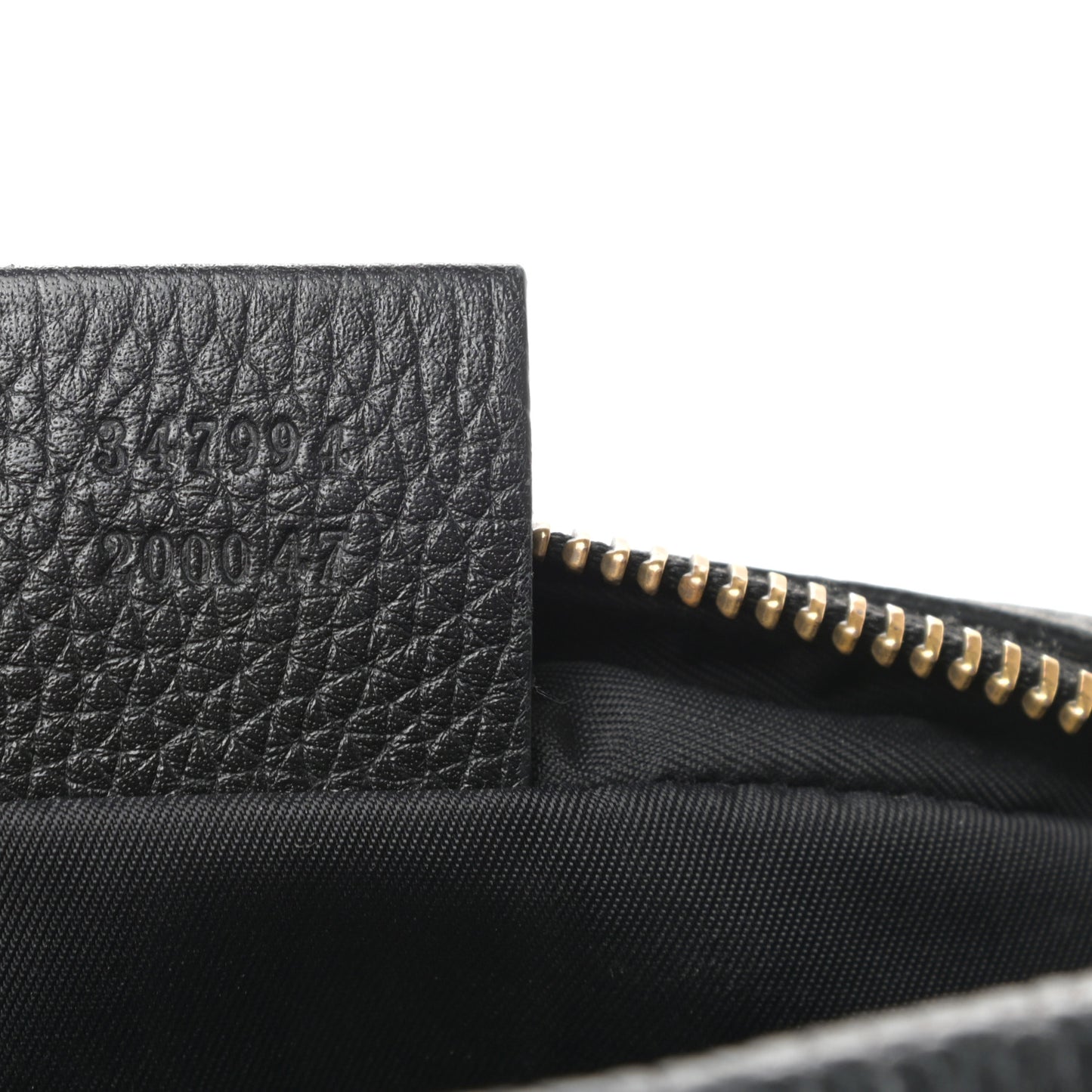 Pebbled Calfskin Mini Soho Disco Bag Black