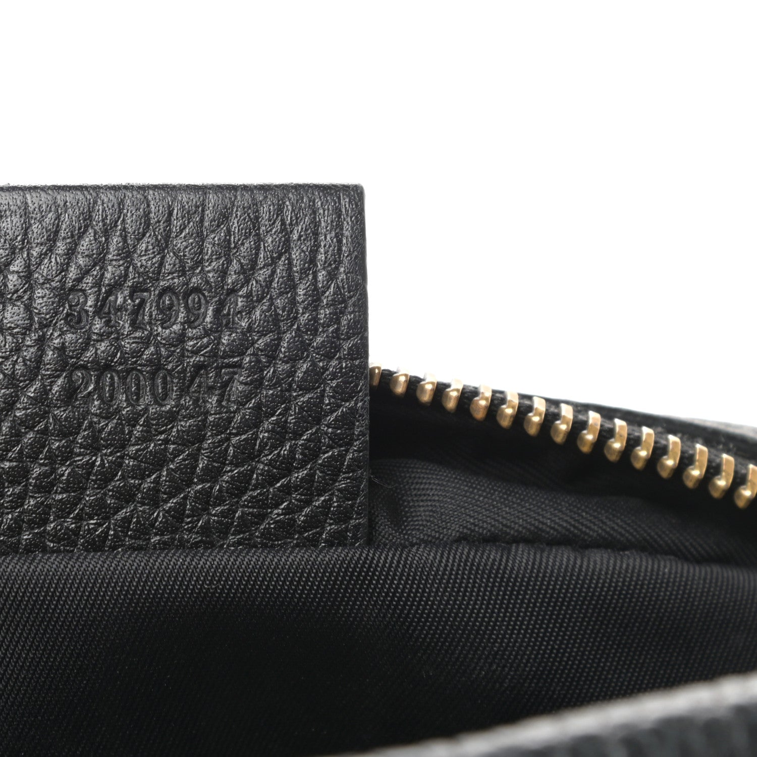 Gucci Pebbled Calfskin Mini Soho Disco Bag Black 7 of 10