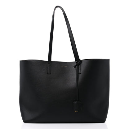 Saint Laurent Calfskin Large Shopping Tote Black 3 of 14