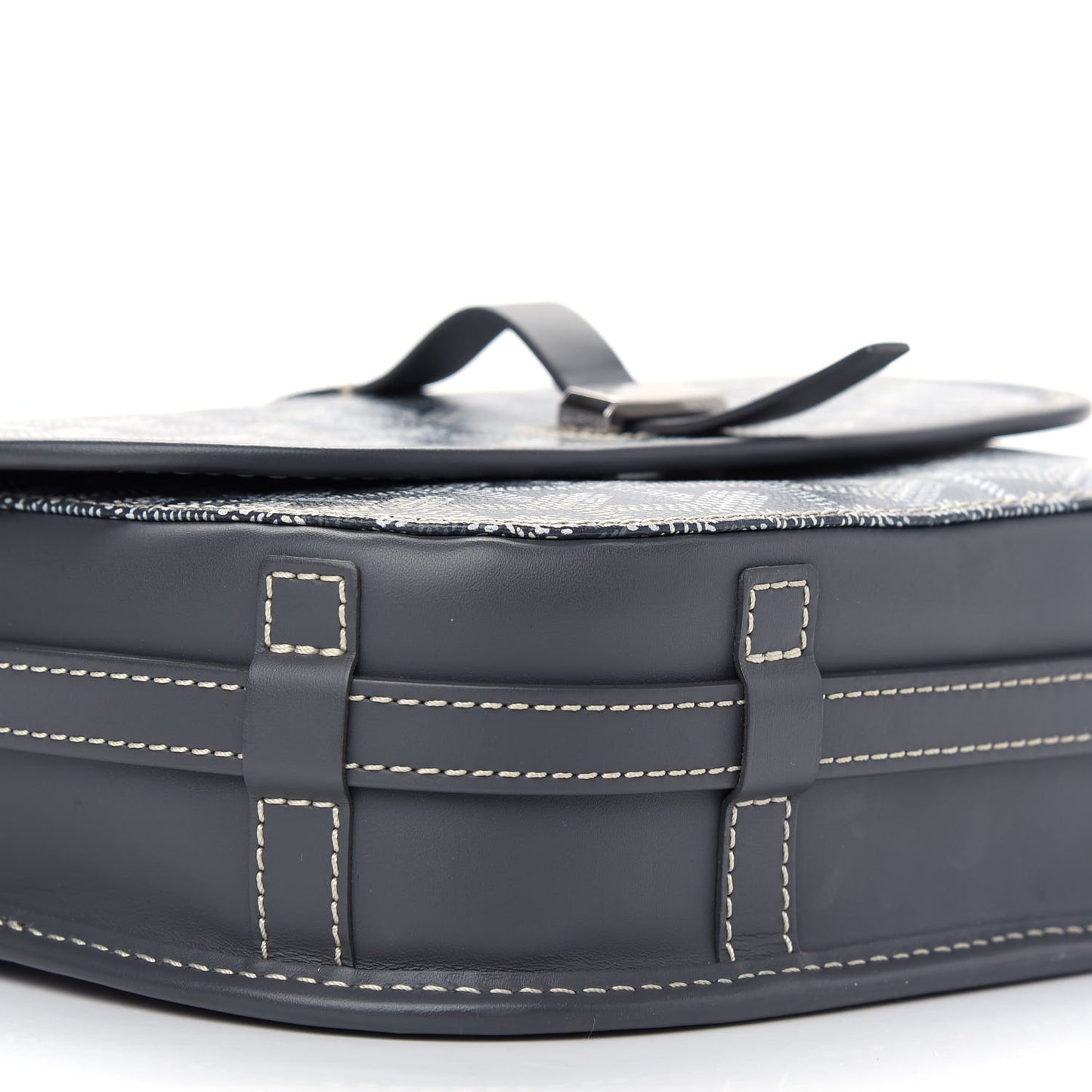 Goyardine Belvedere II PM Messenger Bag Gray