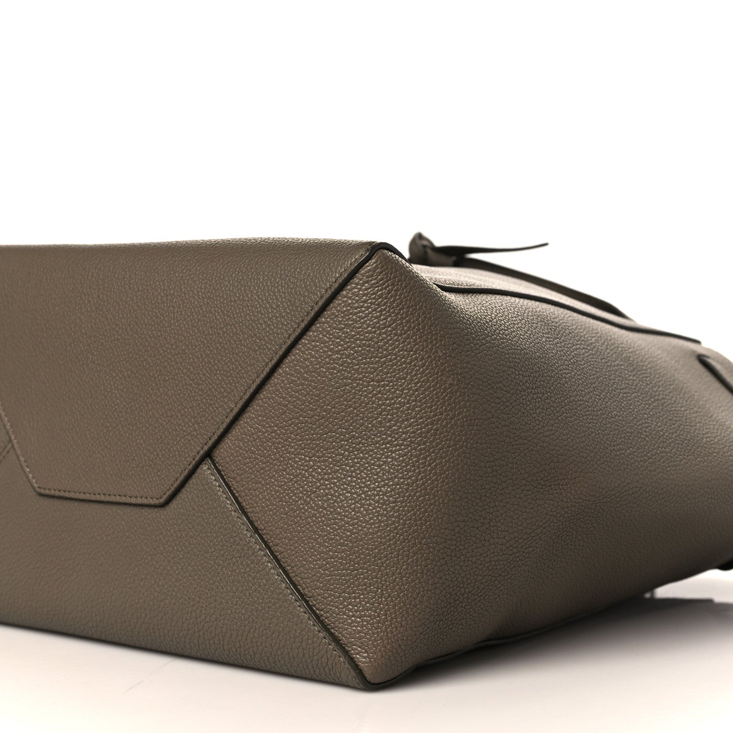 Celine Soft Grained Calfskin Small Belt Cabas Phantom Taupe 7 of 7