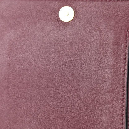 Valentino Garavani Smooth Calfskin Vring Backpack Shoulder Bag Cerise 10 of 10