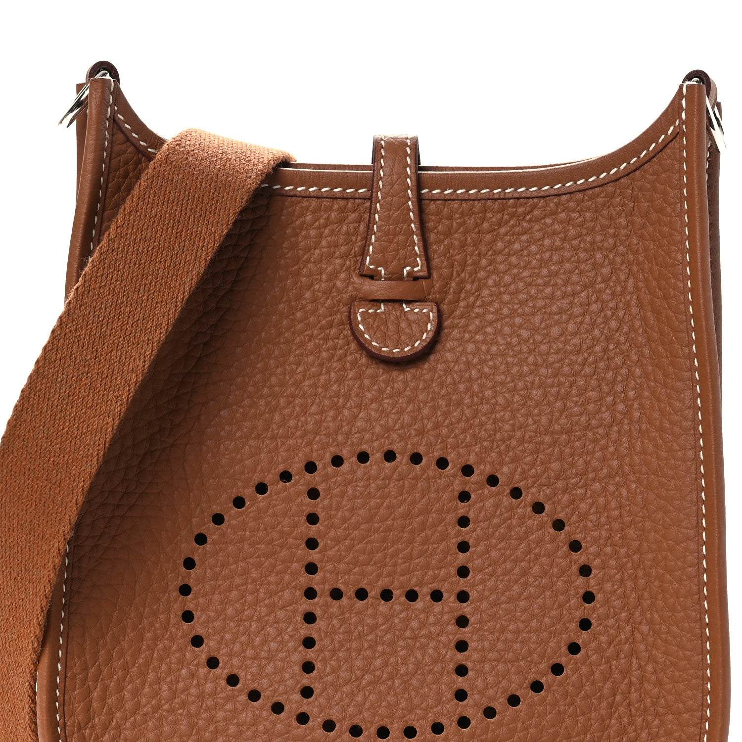 Hermes Taurillon Clemence Evelyne TPM Gold 8 of 12