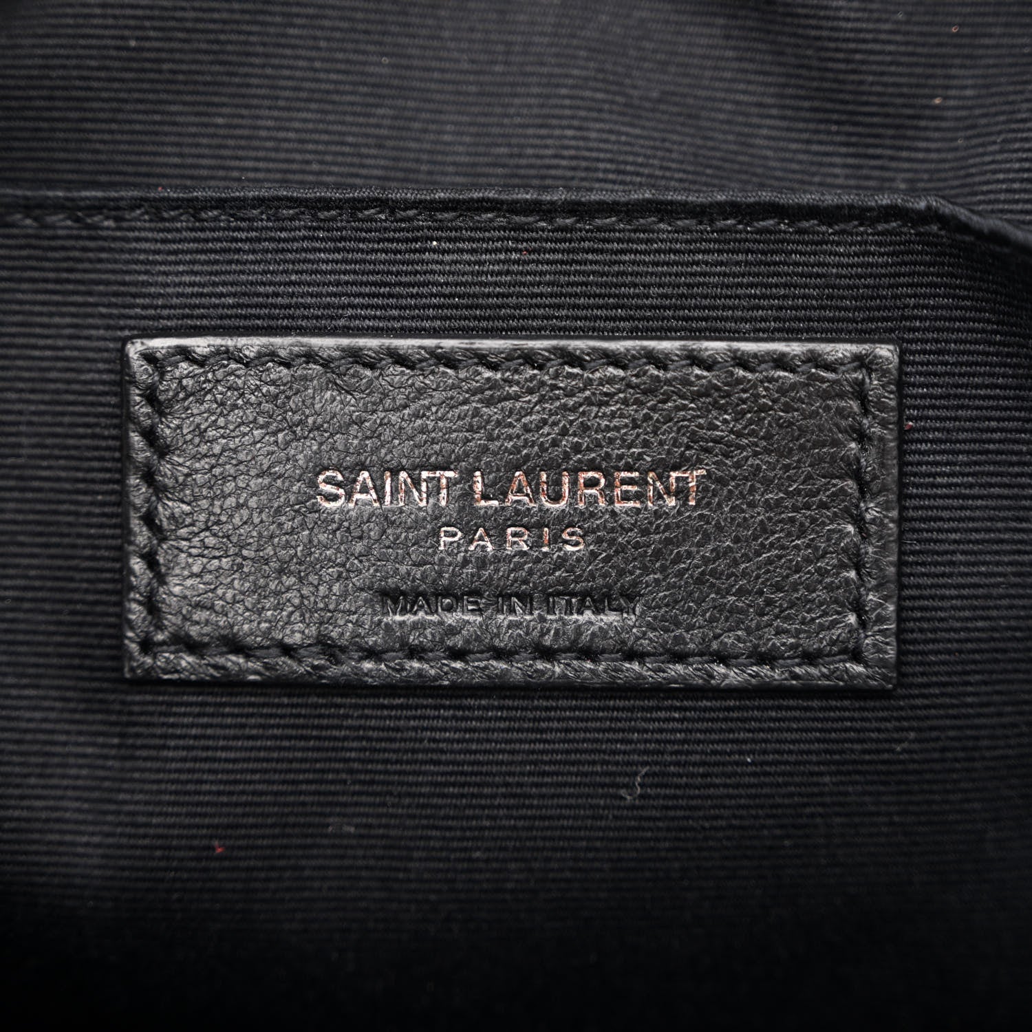 Saint Laurent Calfskin Matelasse Monogram Lou Camera Bag Red 6 of 14