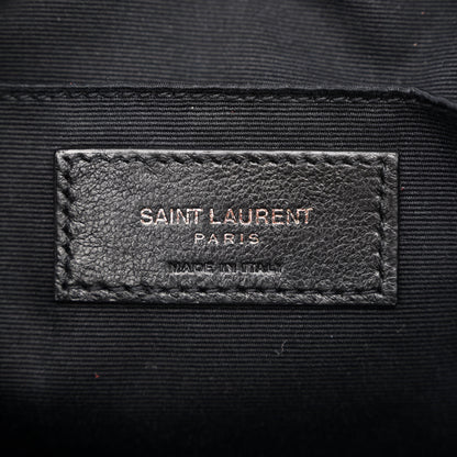 Saint Laurent Calfskin Matelasse Monogram Lou Camera Bag Red 6 of 14