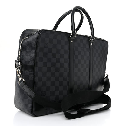 Louis Vuitton Damier Graphite Porte-Documents Voyage GM 3 of 9