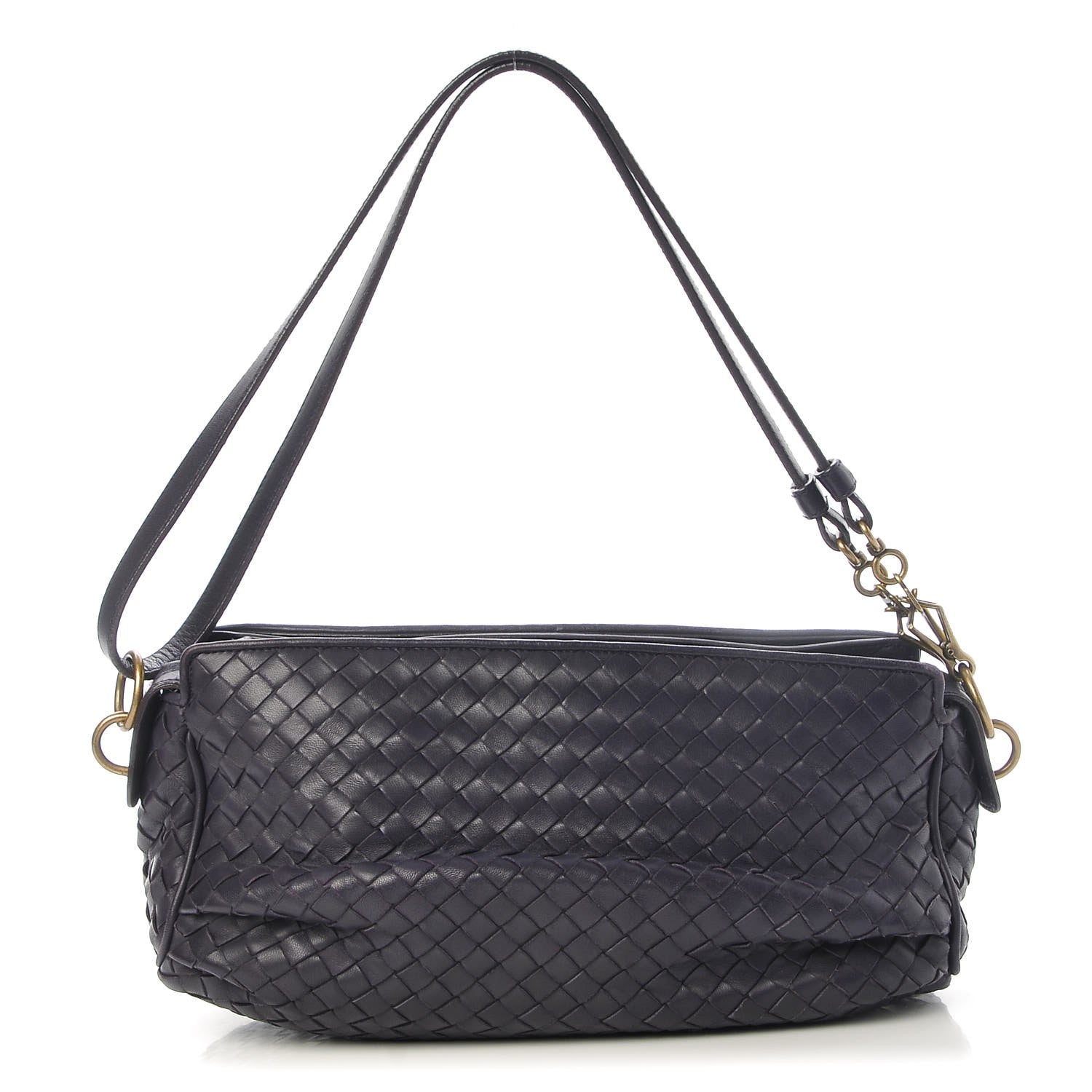 Bottega Veneta Nappa Intrecciato Shoulder Bag Turbolence 1 of 7
