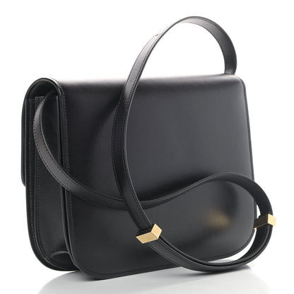 Celine Box Calfskin Medium Classic Box Flap Bag Black 2 of 6
