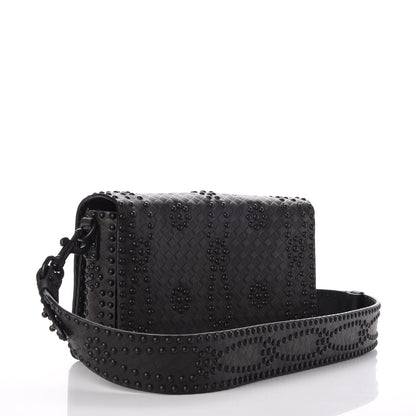 Christian Dior Calfskin Studded Dio(r)evolution Flap Bag Black 4 of 12