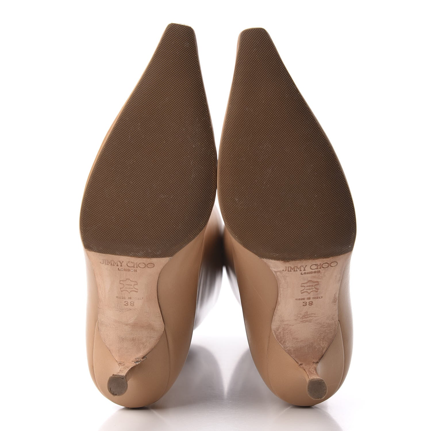 Jimmy Choo Kid Peony Knee Hight Boots 38 Camel 5 of 10