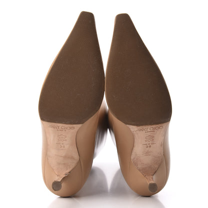 Jimmy Choo Kid Peony Knee Hight Boots 38 Camel 5 of 10