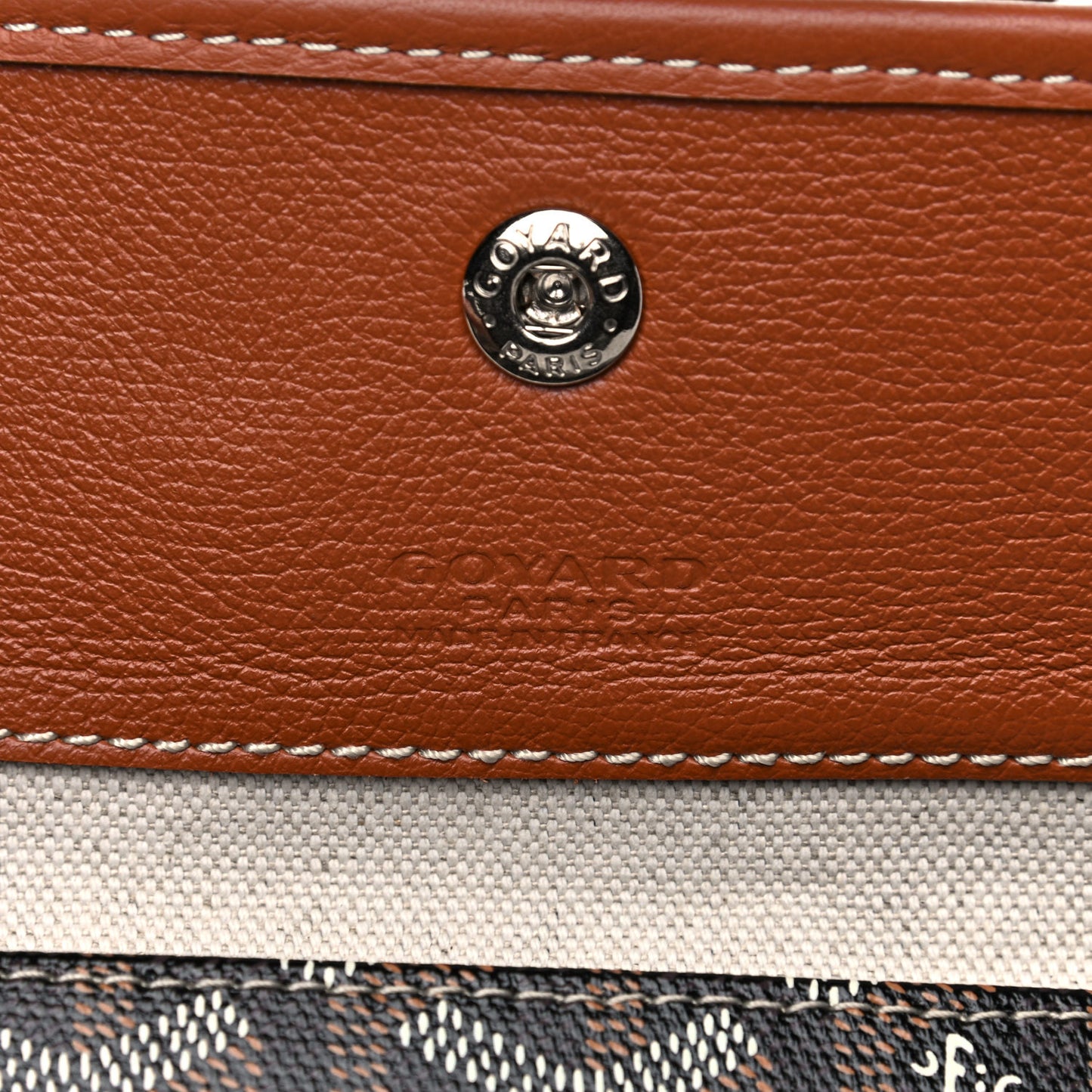 Goyardine Isabella Black Gold