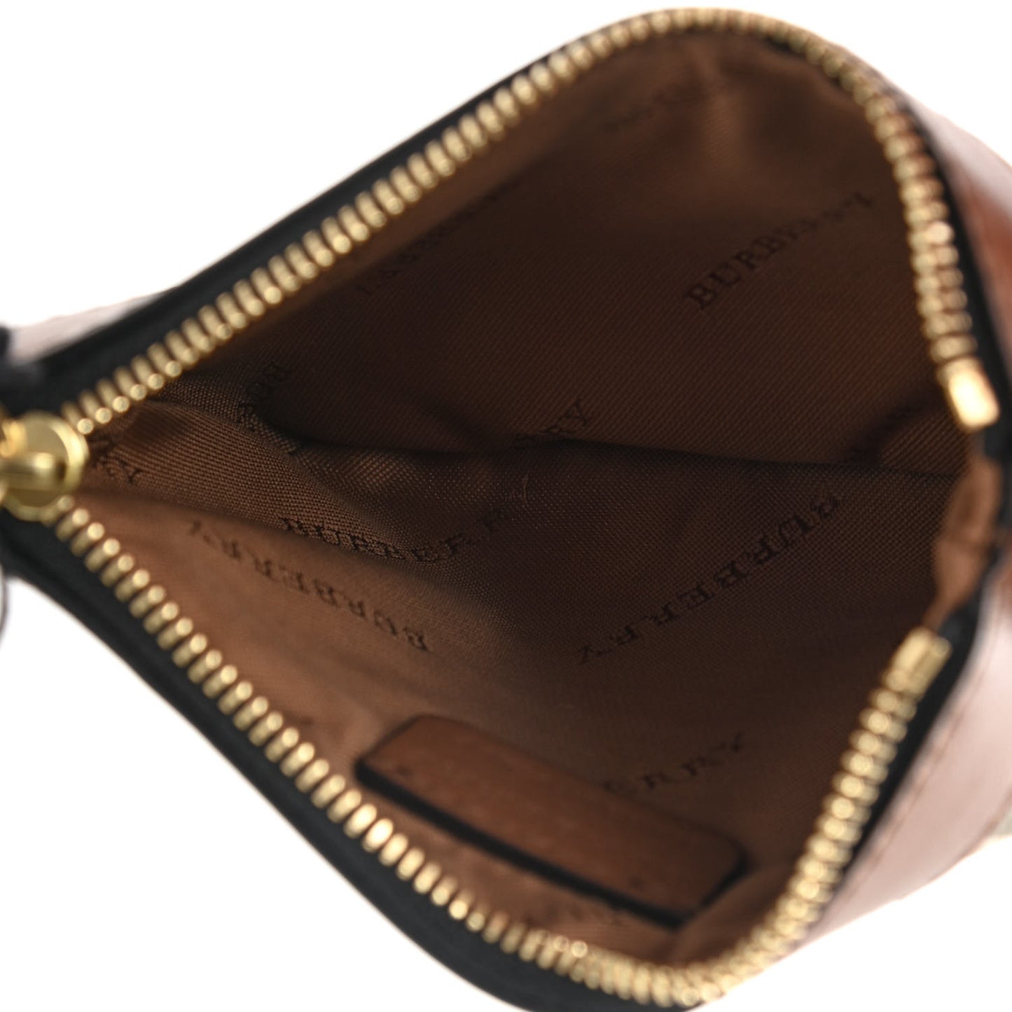 Haymarket Check Zip Pouch Tan