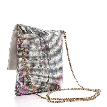 Chanel Strass Crystal Graffiti CC Messenger Bag Multicolor 3 of 11
