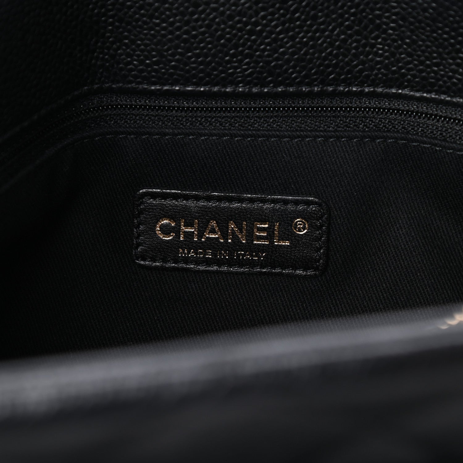 Chanel Caviar Quilted CC Timeless Tote Black 6 of 9
