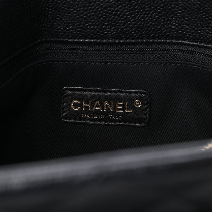 Chanel Caviar Quilted CC Timeless Tote Black 6 of 9