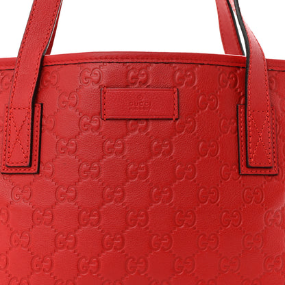 Gucci Guccissima Small Joy Tote Red 8 of 15