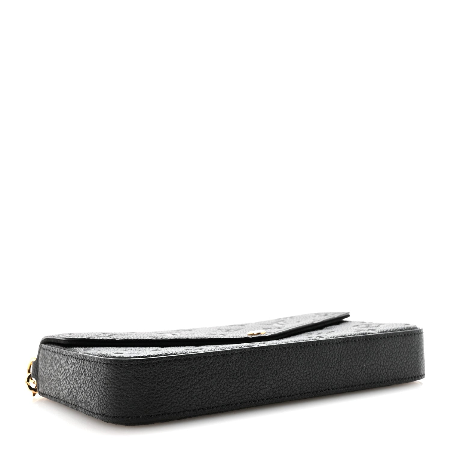 Louis Vuitton Empreinte Pochette Felicie Chain Wallet Black 5 of 11