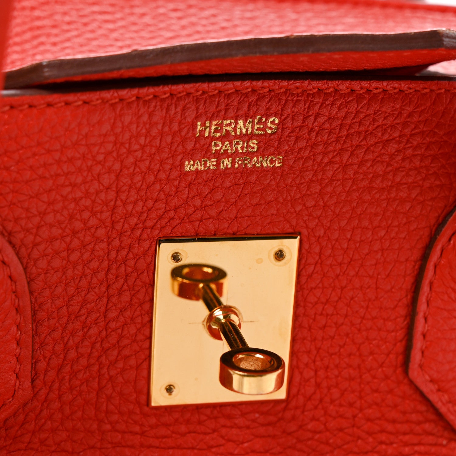 Hermes Togo Birkin 35 Rouge de Coeur 6 of 11
