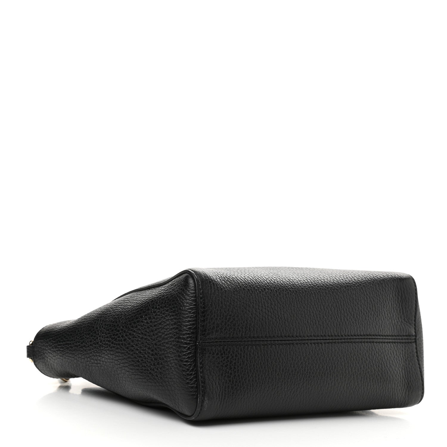 Gucci Dollar Calfskin Mini Swing Top Handle Bag Black 4 of 10