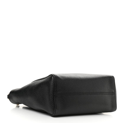Gucci Dollar Calfskin Mini Swing Top Handle Bag Black 4 of 10
