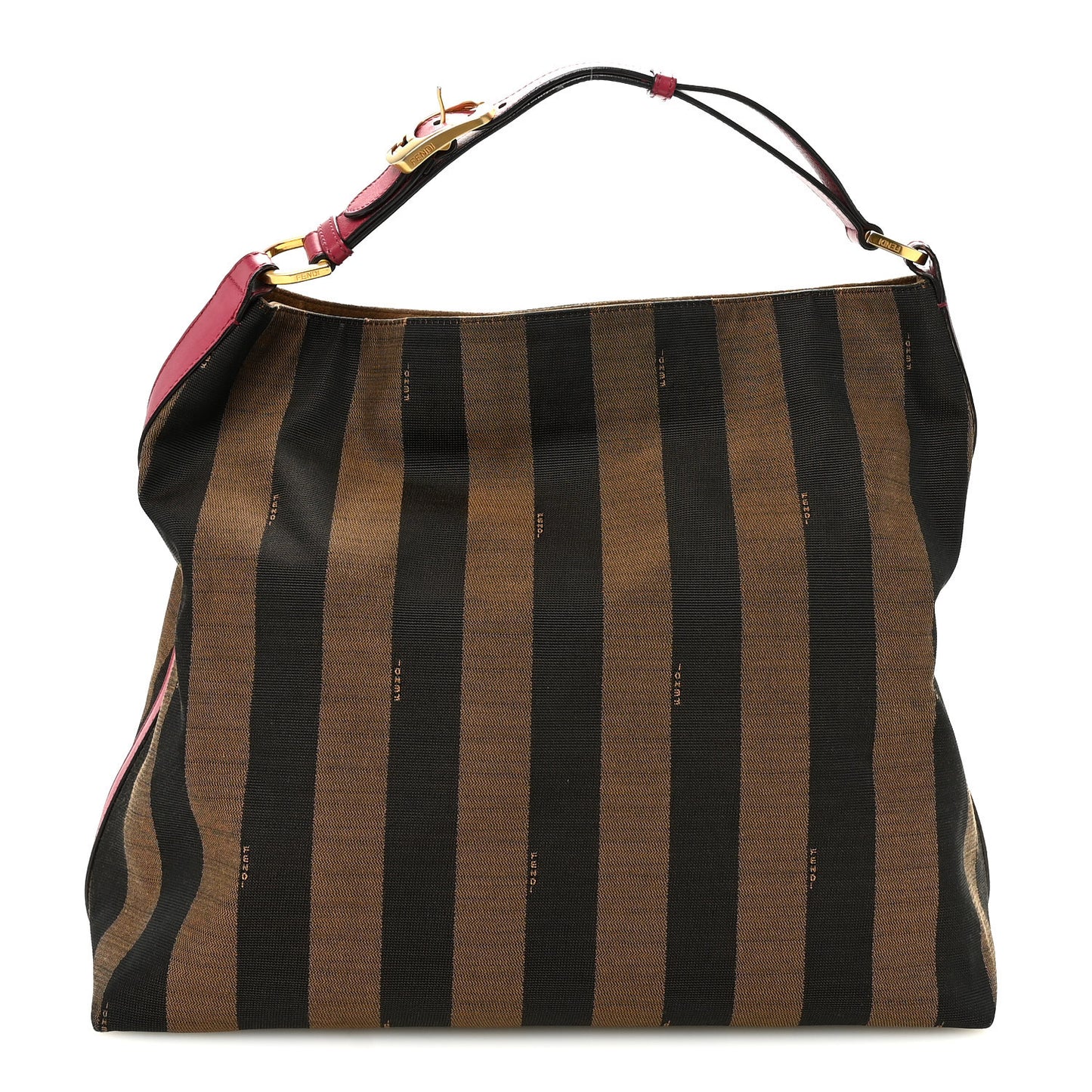 Pequin Cuoio Vegetale Large Hobo Tobacco Amarena