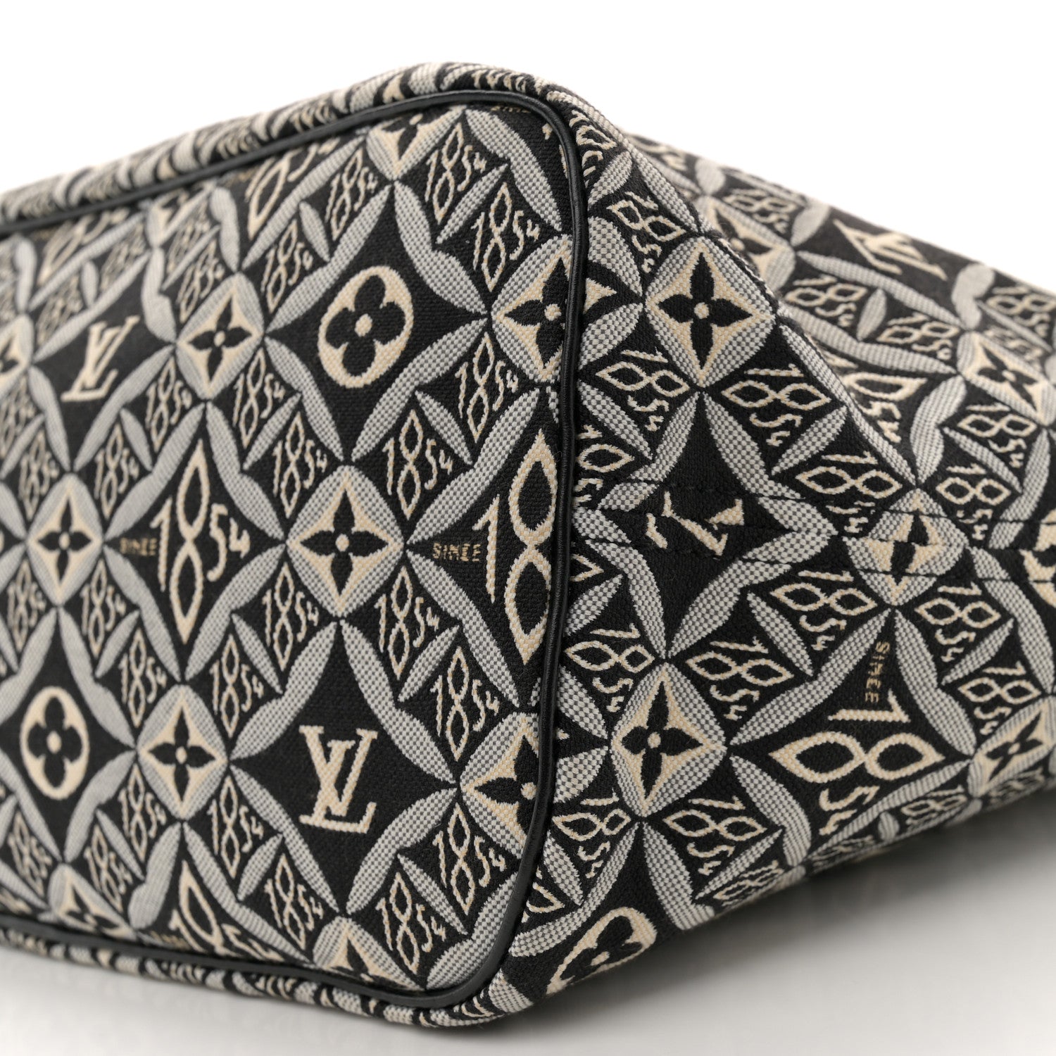 Louis Vuitton Jacquard Since 1854 Neverfull MM Grey 10 of 11