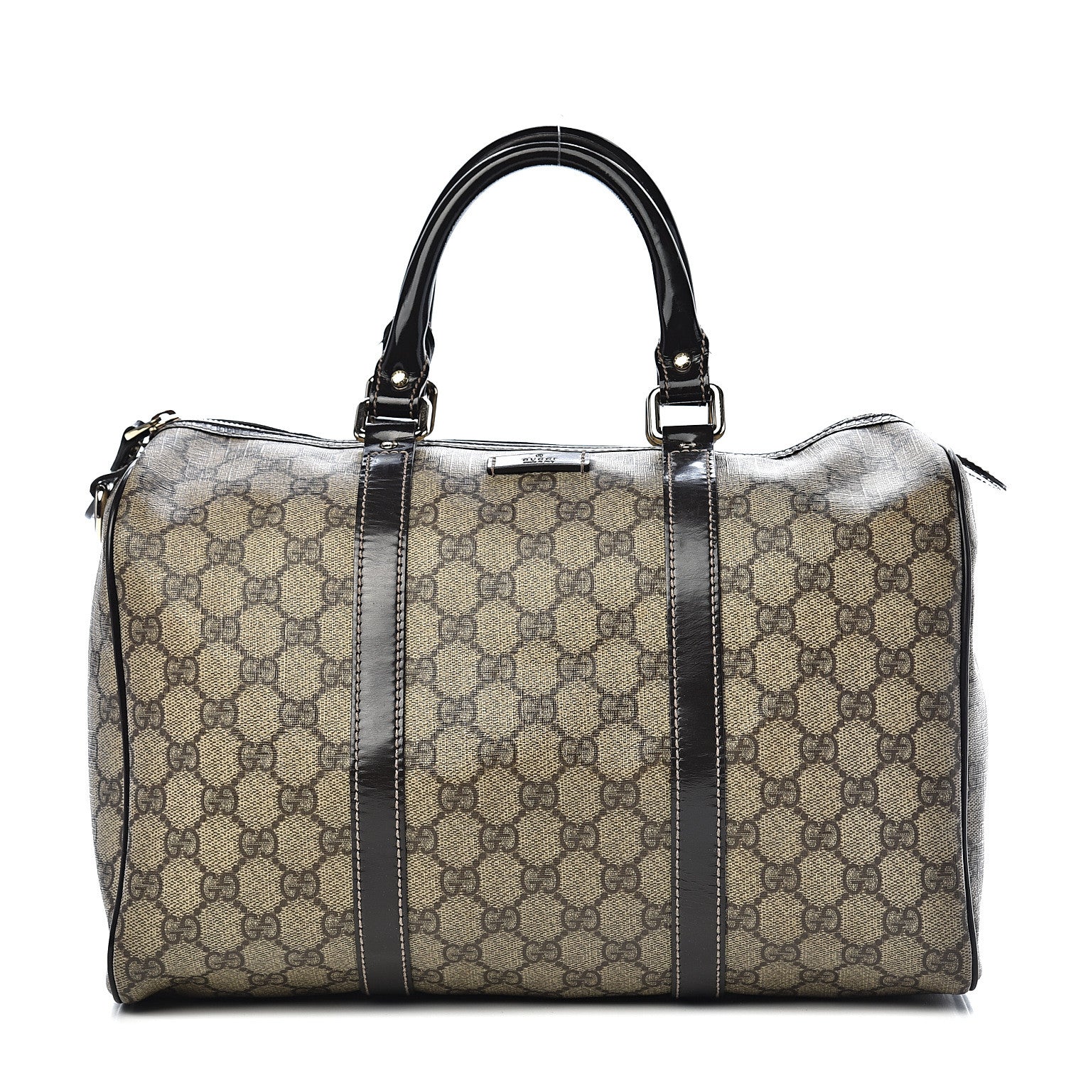 Gucci GG Plus Monogram Medium Joy Boston Dark Brown 1 of 14