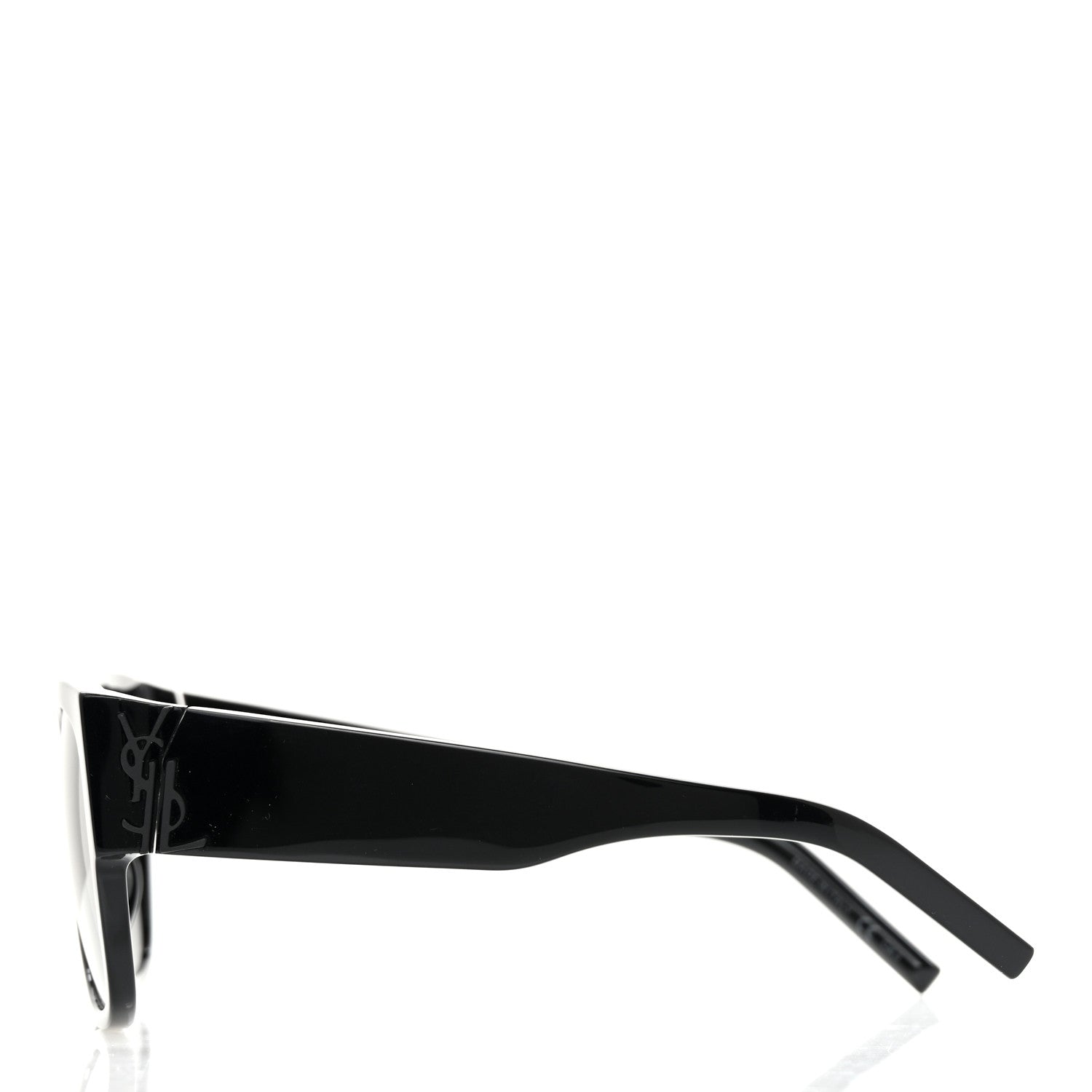 Saint Laurent Acetate Square Sunglasses SL M16 Black 3 of 8
