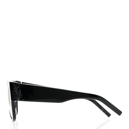 Saint Laurent Acetate Square Sunglasses SL M16 Black 3 of 8