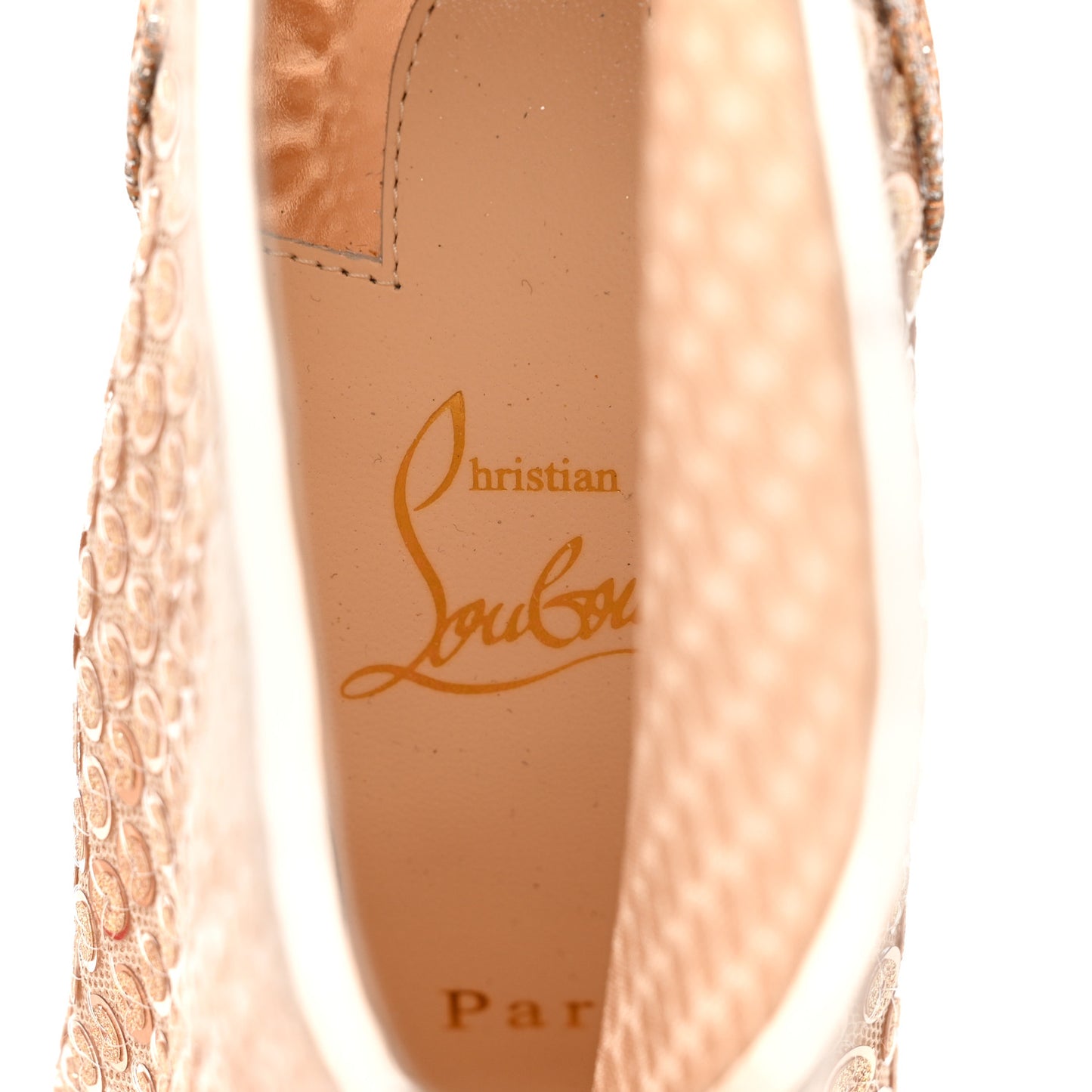 Glitter Diams Paillettes Gipsybootie 100 Ankle Boots 37 Nude