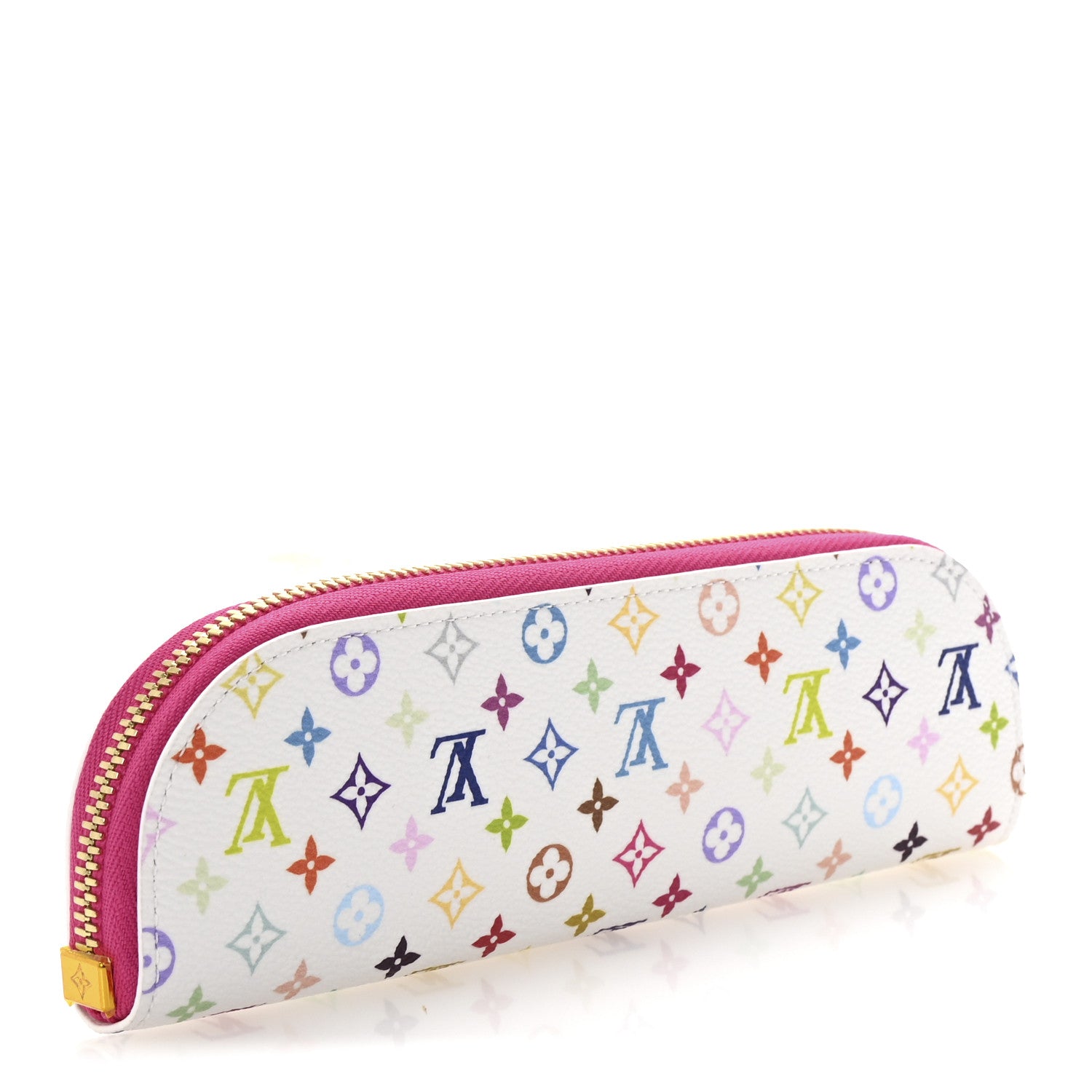 Louis Vuitton LV X TM Monogram Multicolor Charlotte Pencil Pouch Fuchsia 3 of 7