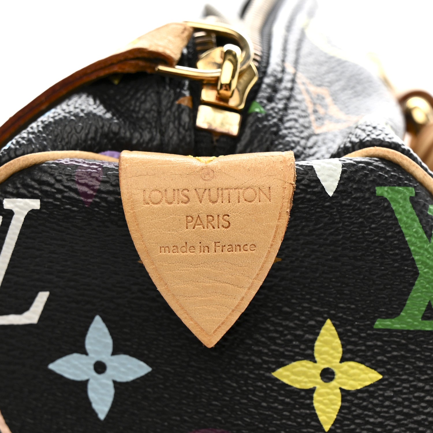 Louis Vuitton Monogram Multicolor Speedy 30 Black 6 of 11