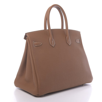 Hermes Togo Birkin 35 Gold 3 of 11