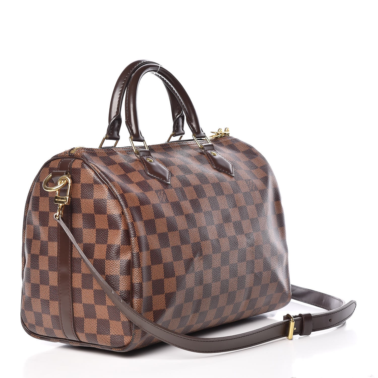 Louis Vuitton Damier Ebene Speedy Bandouliere 30 4 of 12