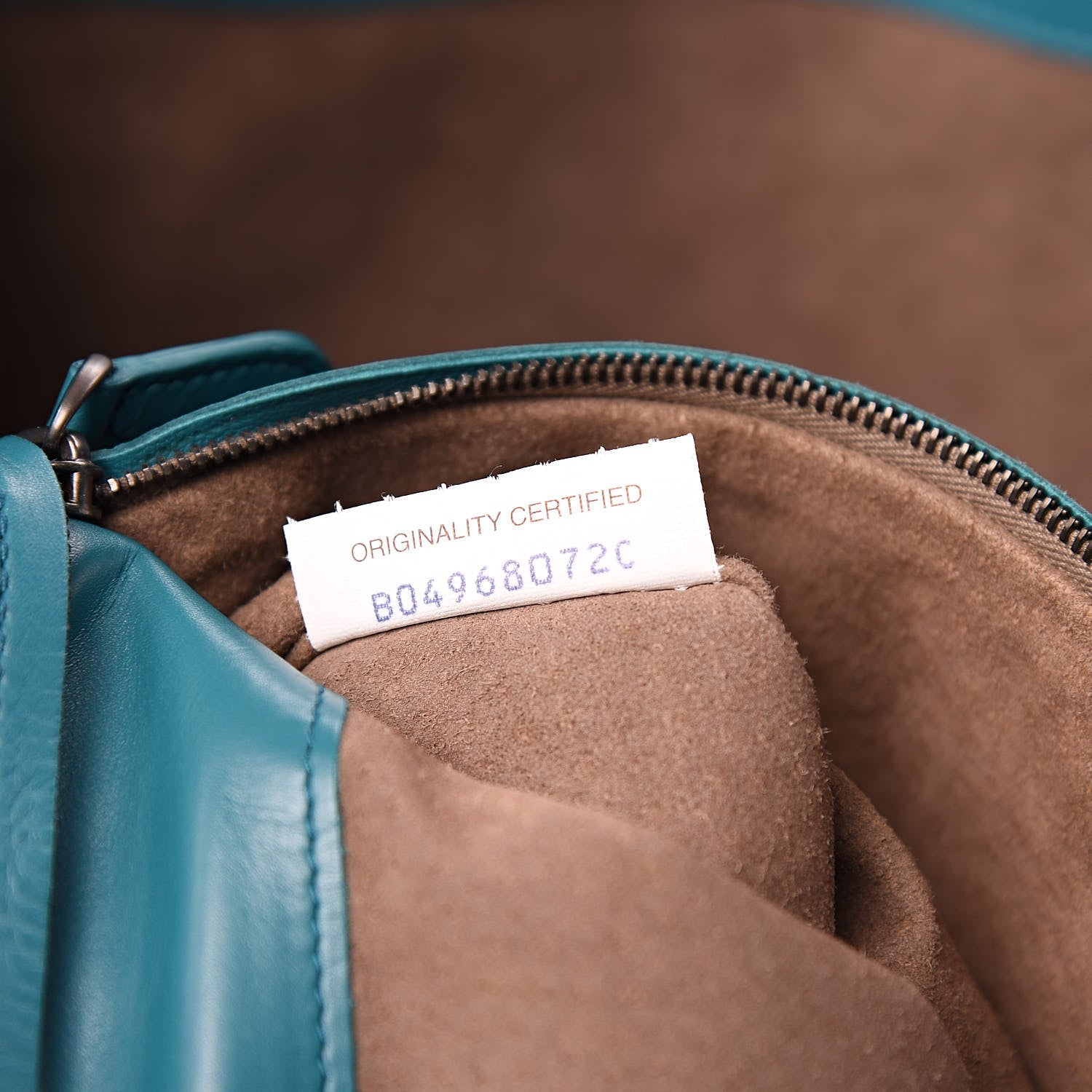 Bottega Veneta Nappa Intrecciato Tote Bag Teal 7 of 12