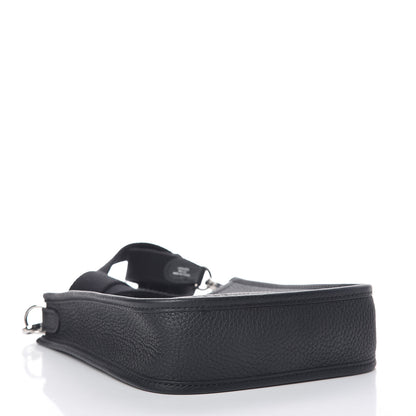Hermes Taurillon Clemence Evelyne TPM Black 4 of 9