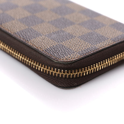 Louis Vuitton Damier Ebene Clemence Wallet Cherry 15 of 19