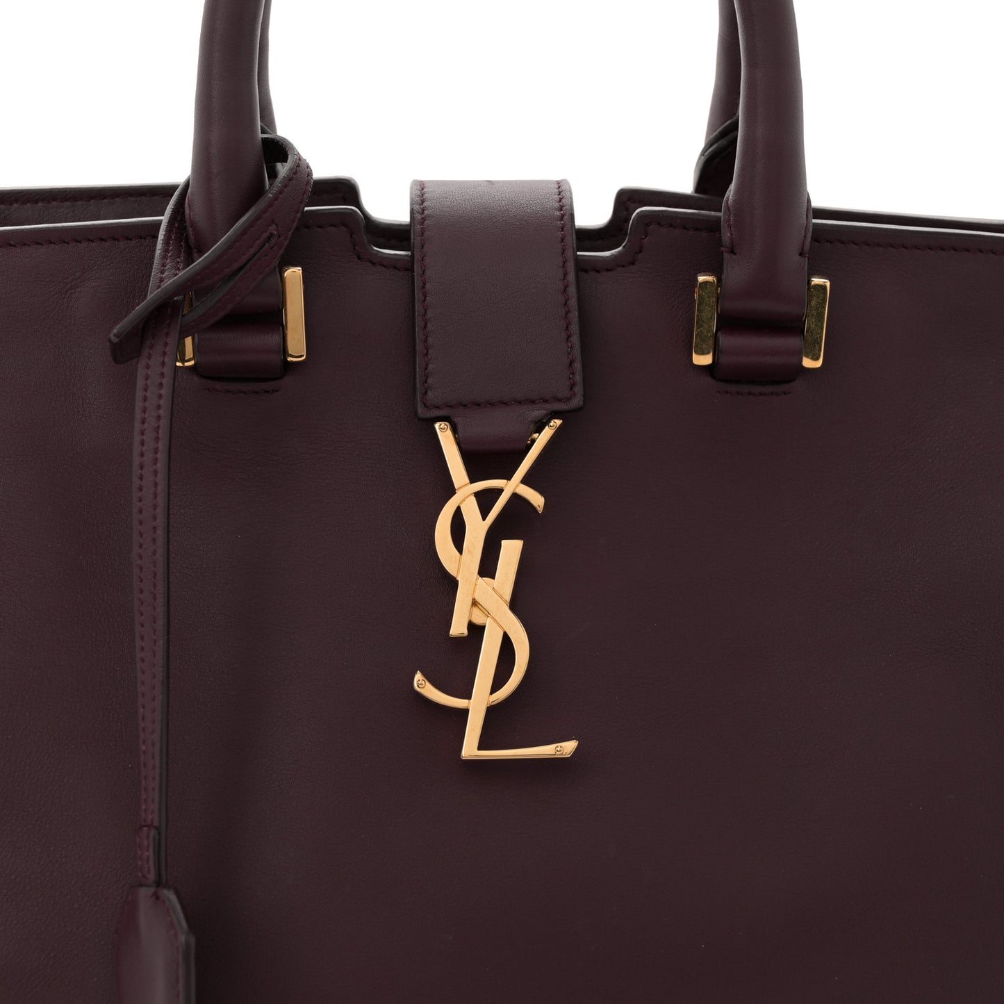 Smooth Calfskin Small Monogram Cabas Rouge Legion