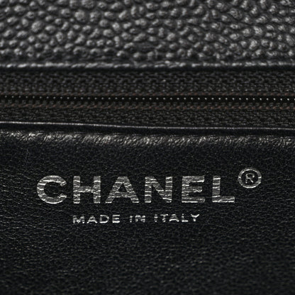 Chanel Caviar Quilted Jumbo Kelly Flap Bag Black 6 of 14