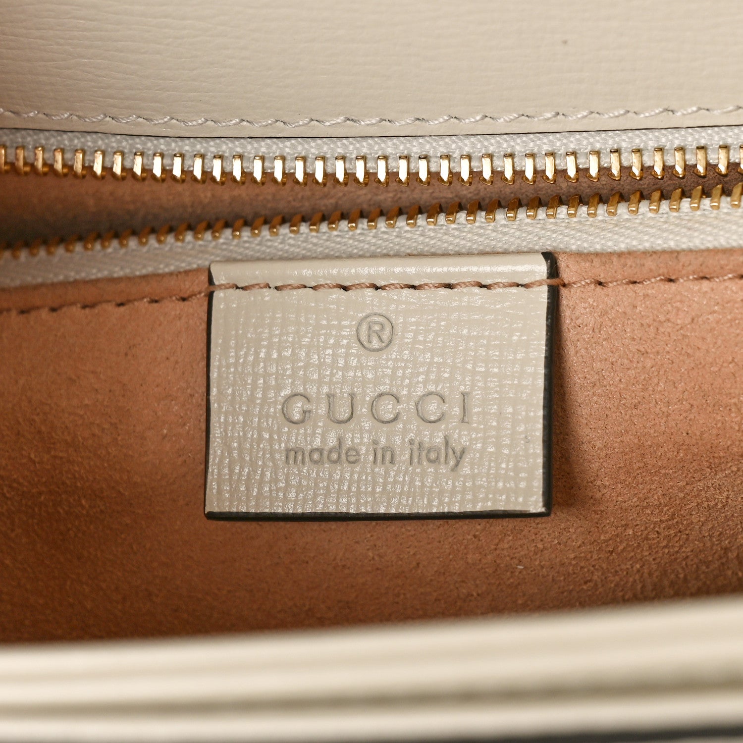 Gucci GG Supreme Monogram Horsebit 1955 Shoulder Bag Beige Mystic White 6 of 9