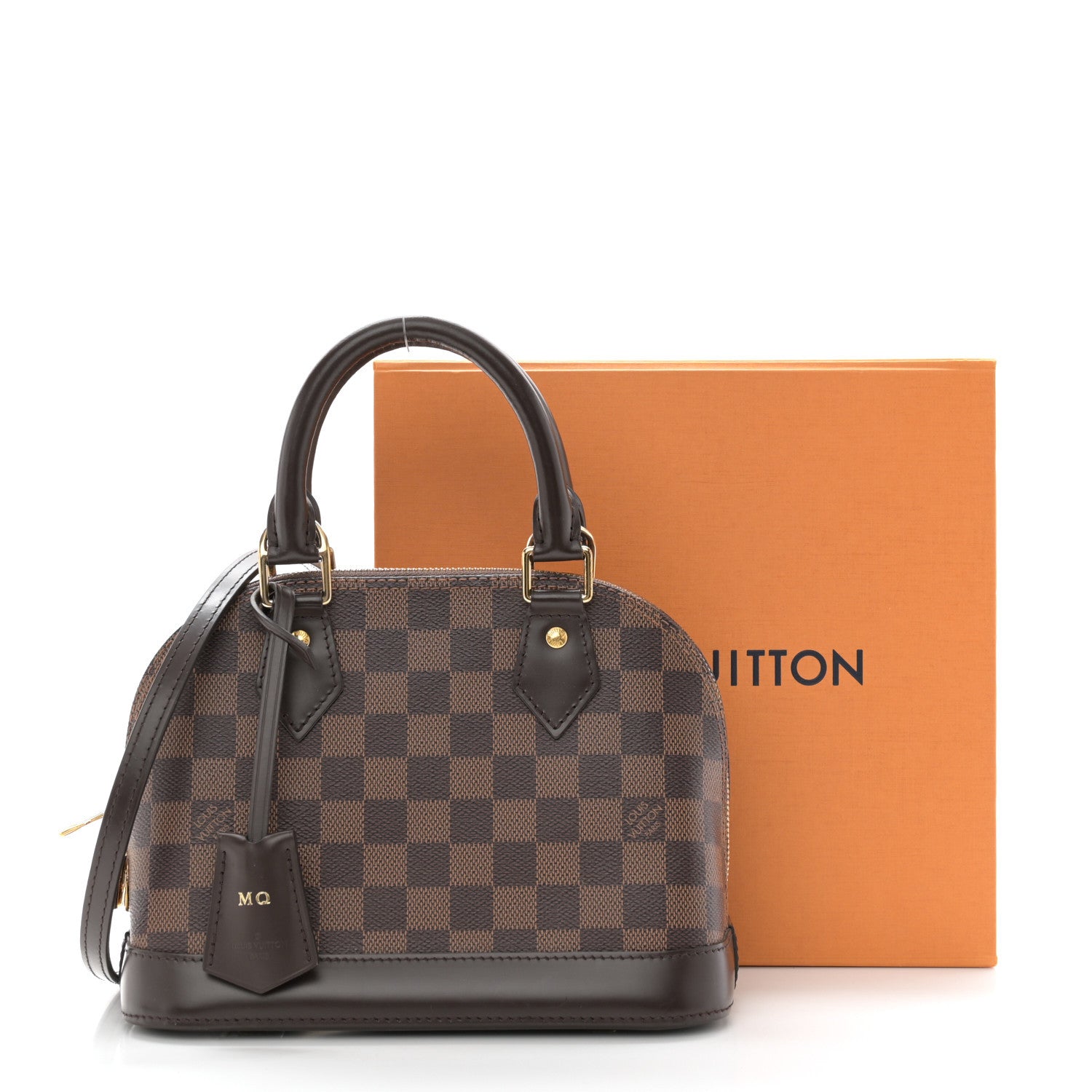 Louis Vuitton Damier Ebene Alma BB 11 of 11