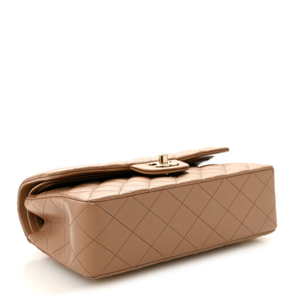 Chanel Lambskin Quilted Small Double Flap Brown 4 of 11