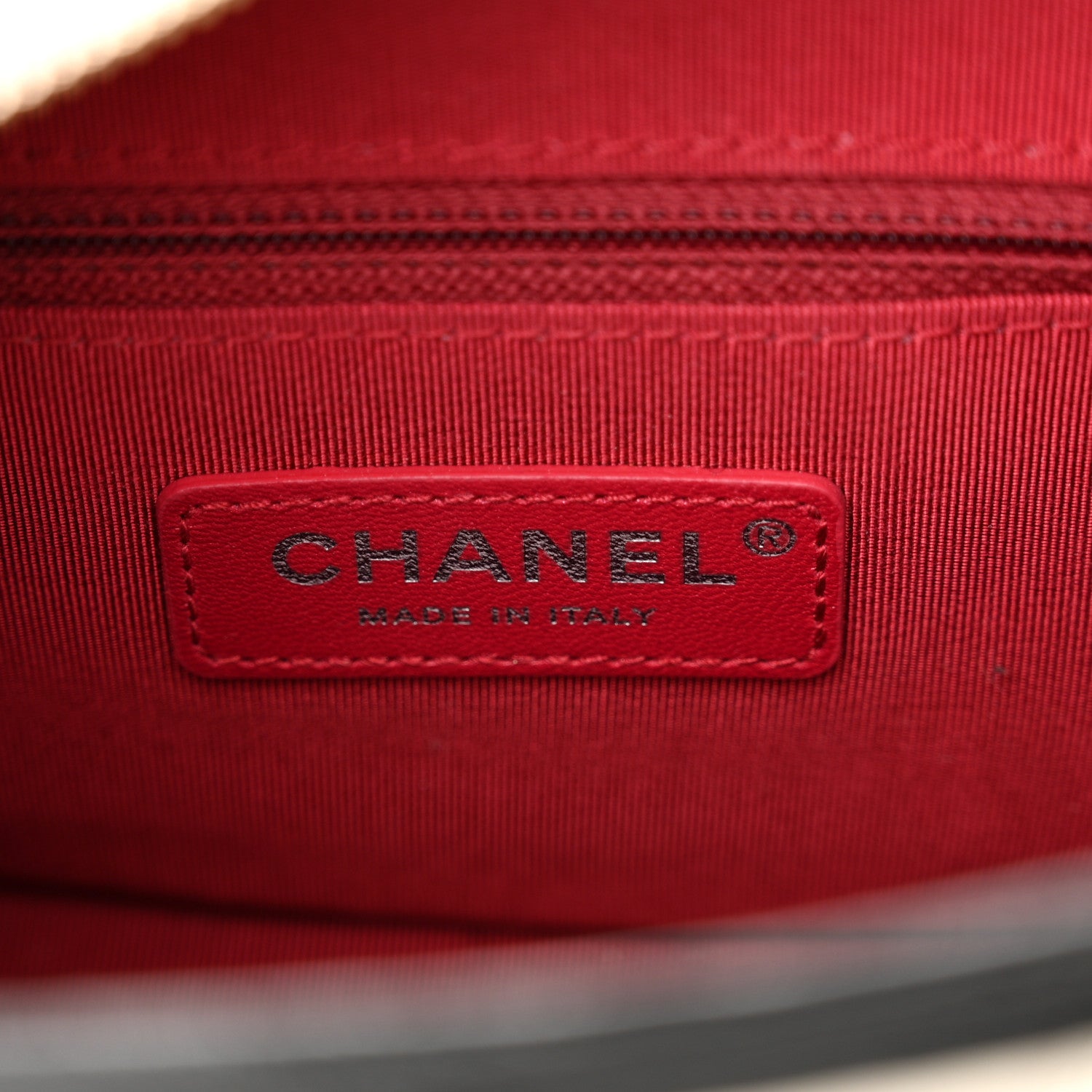 Chanel Aged Calfskin Quilted Small Gabrielle Hobo Black White 7 of 10